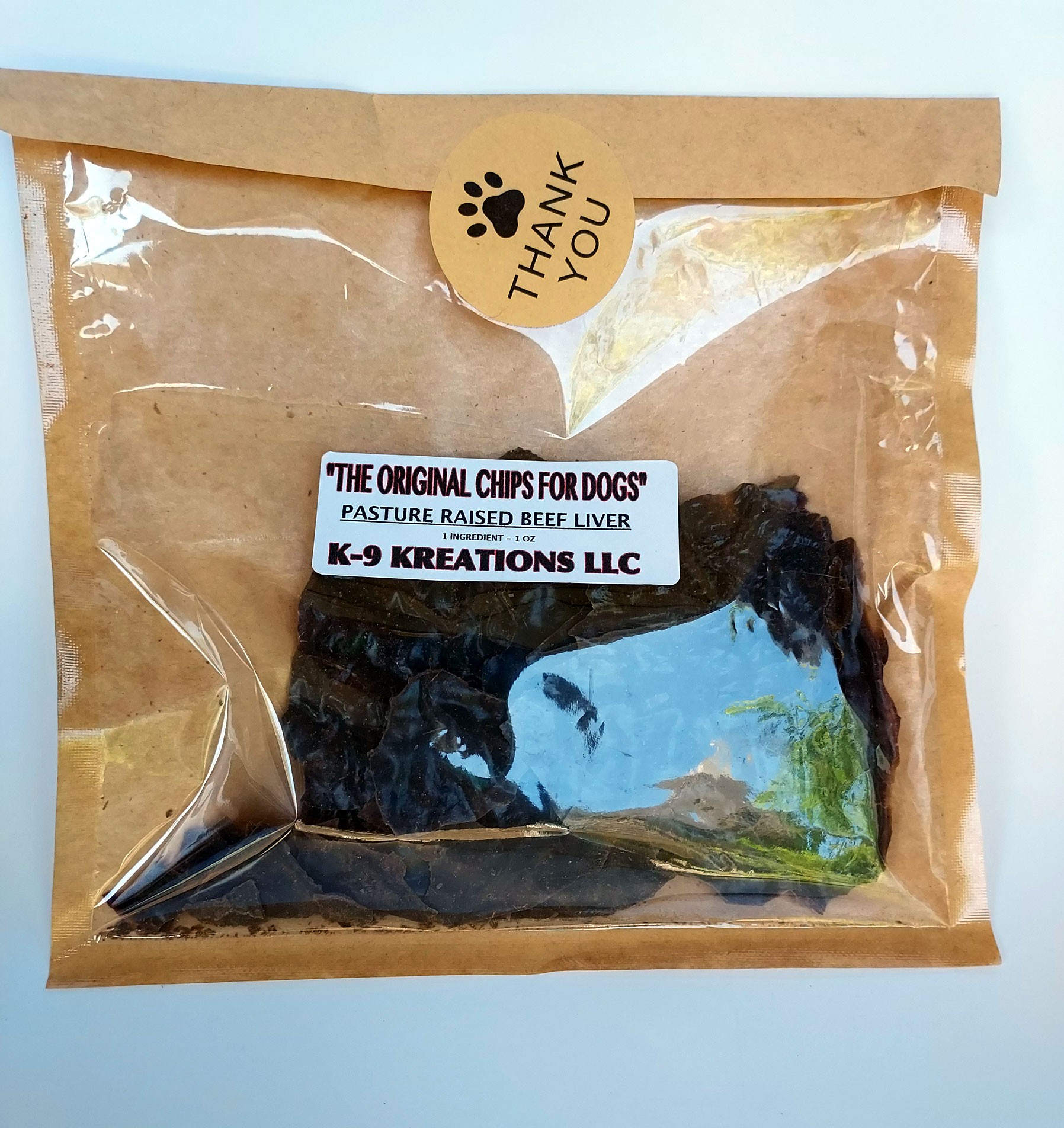 Original K-9 Beef Liver Chips